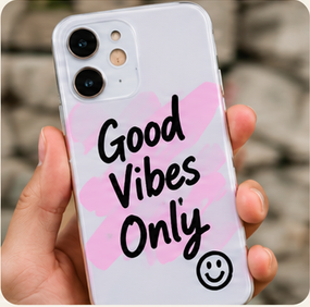 Cover personalizzata Good Vibes