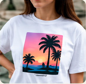 T-shirt personalizzata tropicale